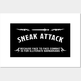 Sneak Attack Posters and Art